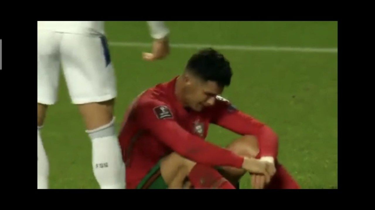 Ronaldo in lacrime