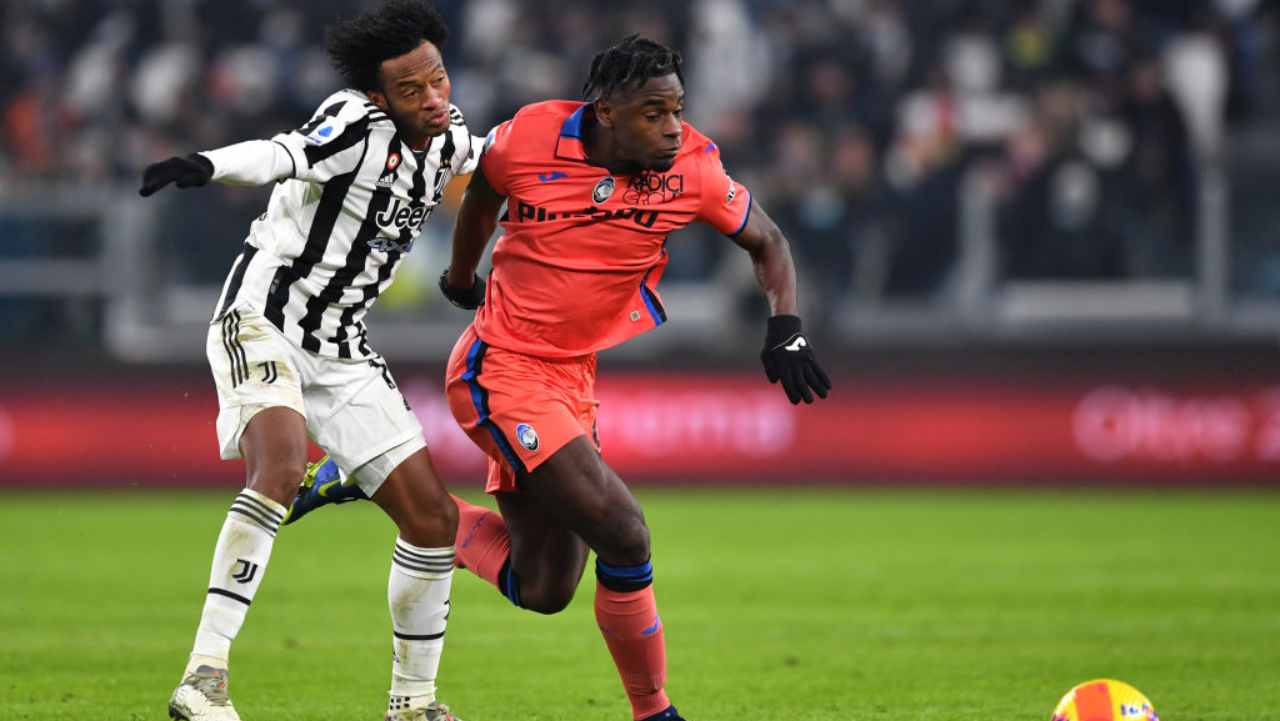 Cuadrado e Zapata in Juventus-Atalanta