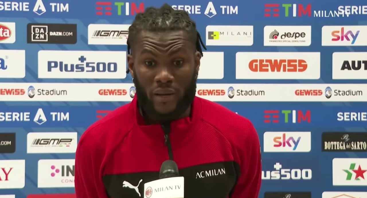 Tifoso contro Kessie