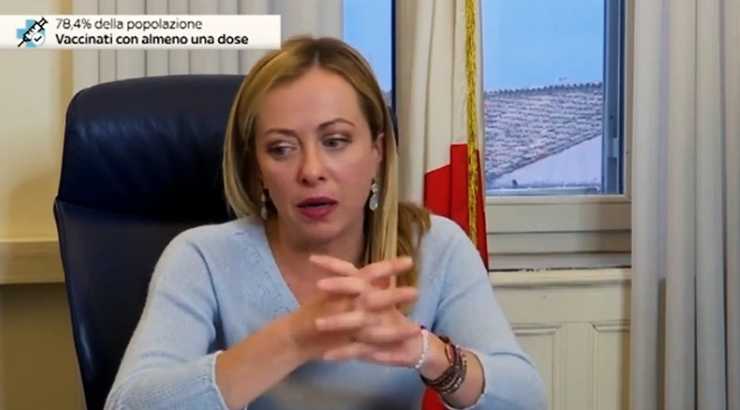 Giorgia Meloni sul Quirinale