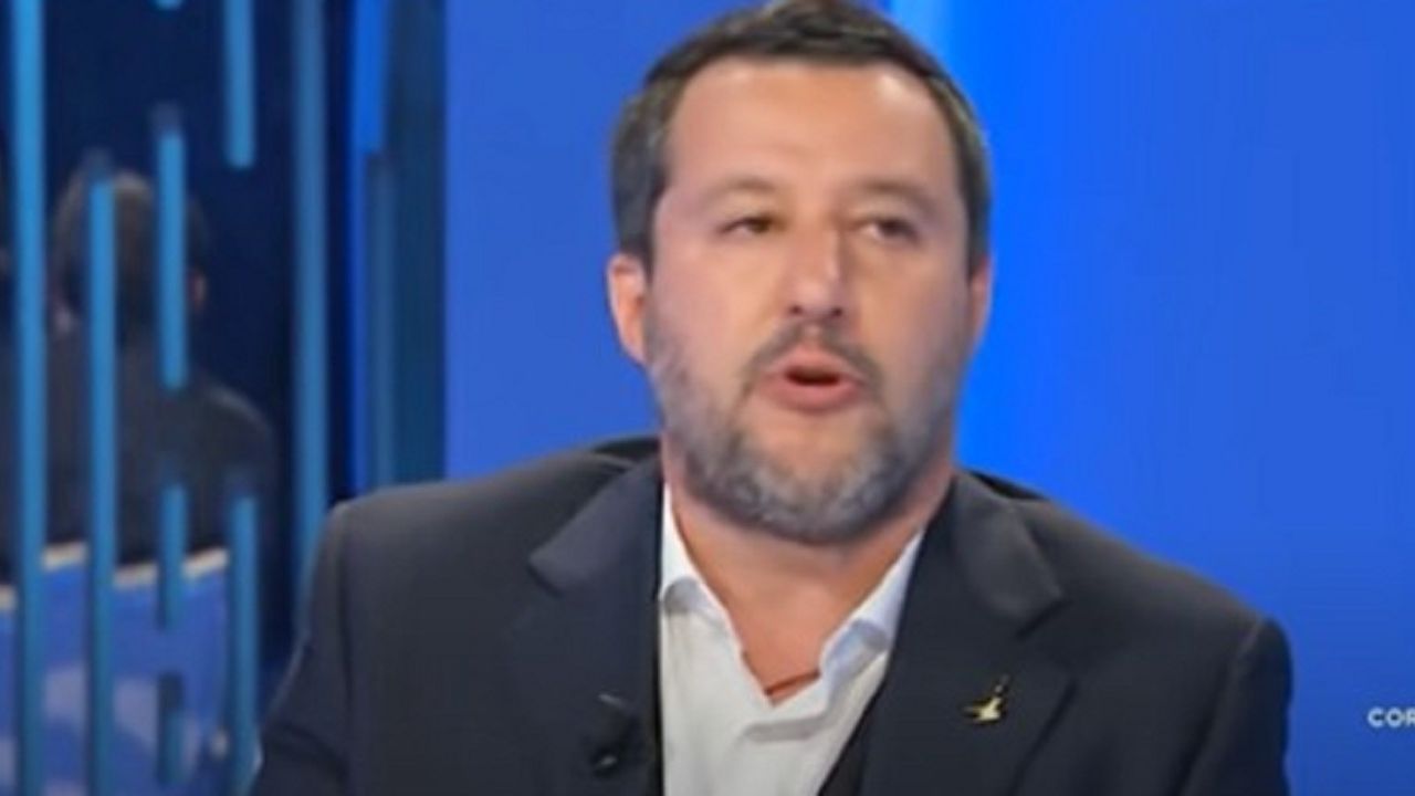 Matteo Salvini scontro Ghali