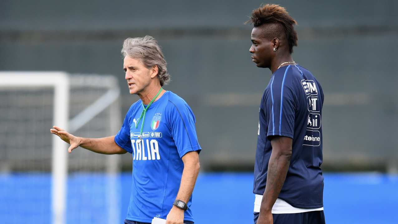 Mancini e Balotelli