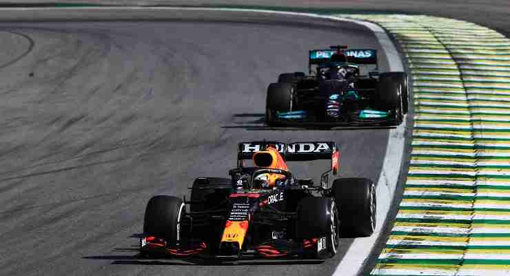 Verstappen e Hamilton GP Brasile