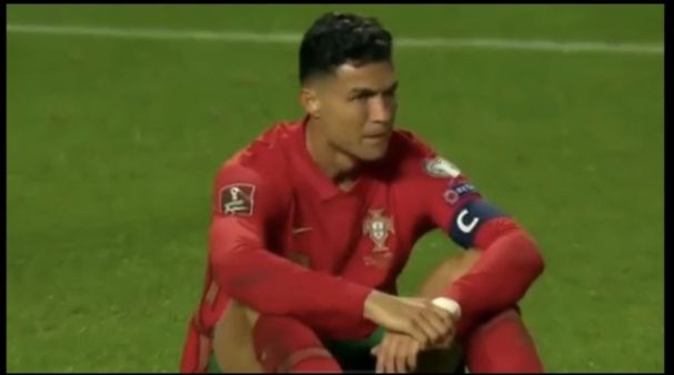 Ronaldo piange
