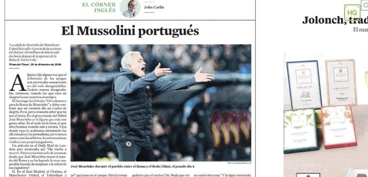 Mussolini Mourinho