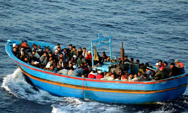 Barcone con migranti ©️Getty Images