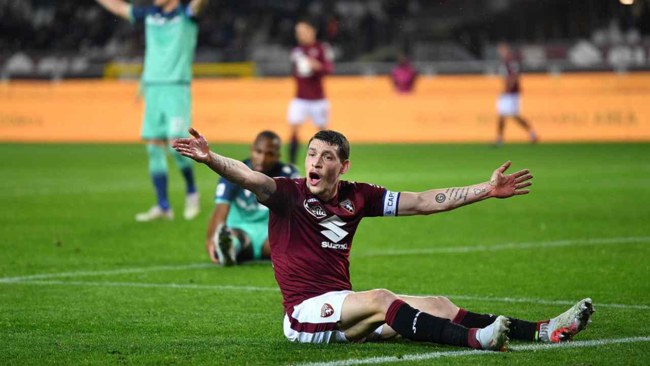 Torino, infortunio per Belotti 