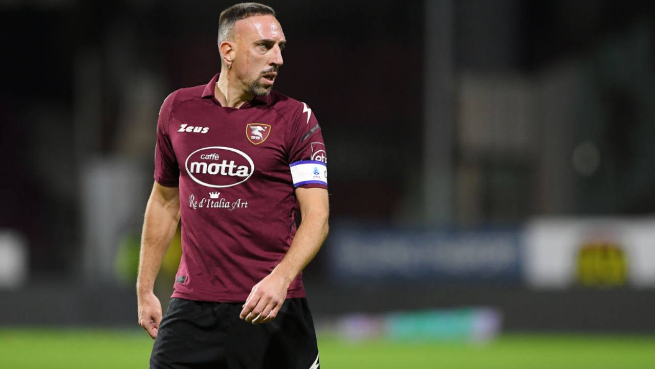 Ribery, unica nota positiva della Salernitana 