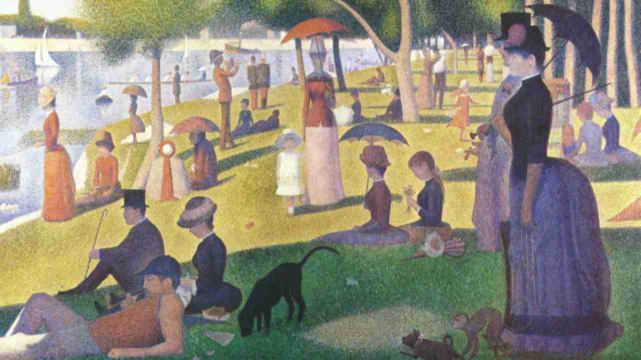 Arte, Domenica alla grande jatte di Georges Seurat