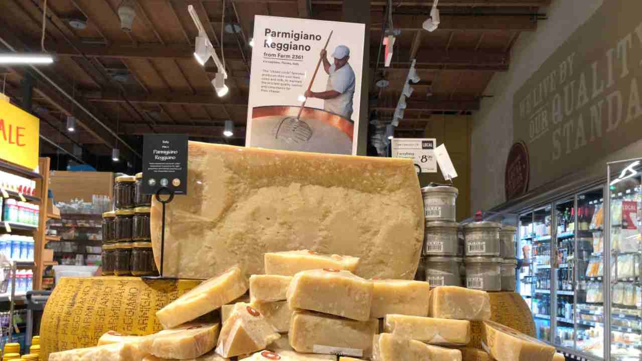 Spot parmigiano reggiano nella bufera