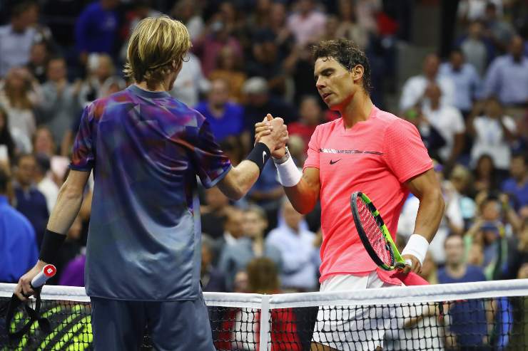 Nadal e Rublev