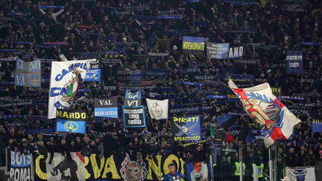 Supporters dell'Inter in trasferta