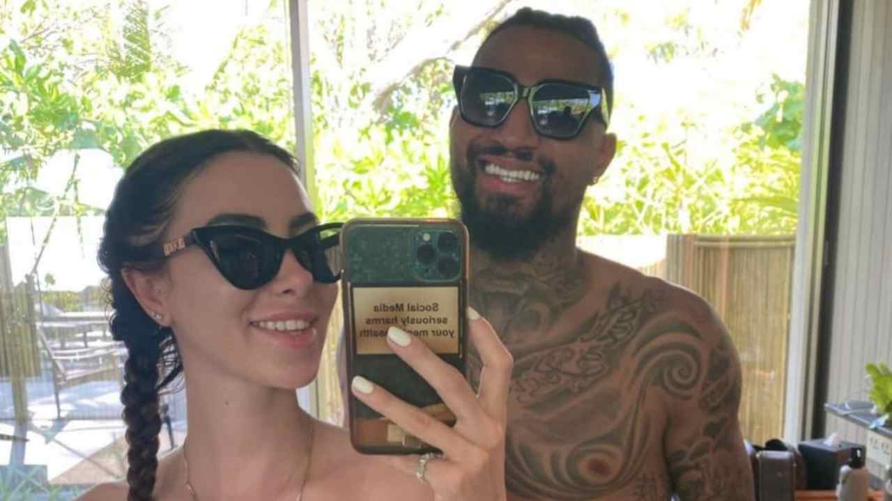 Boateng e la sua nuova fiamma 