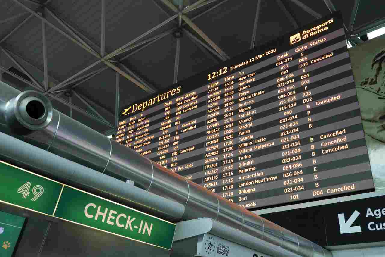 Tabellone Fiumicino