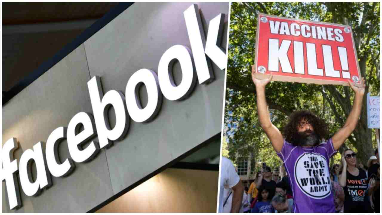 Facebook e no vax