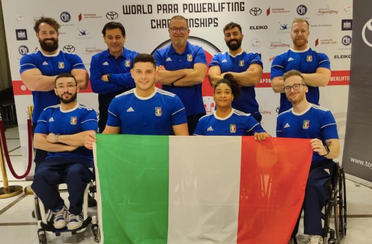 Matteo Cattini Nazionale Pesistica Paralimpica