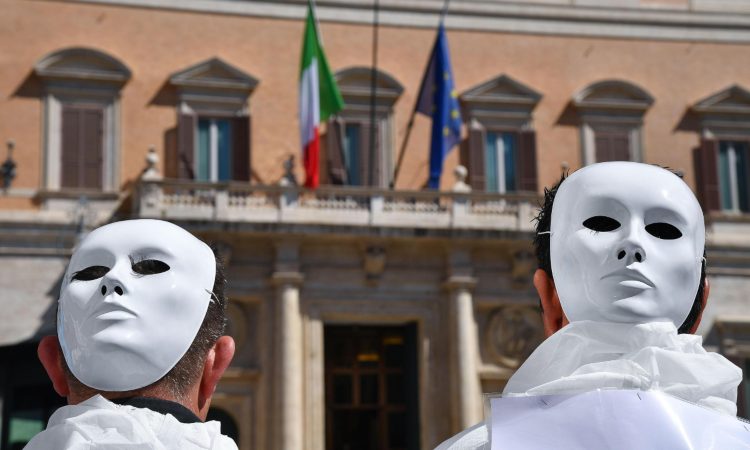 morti sul lavoro protesta