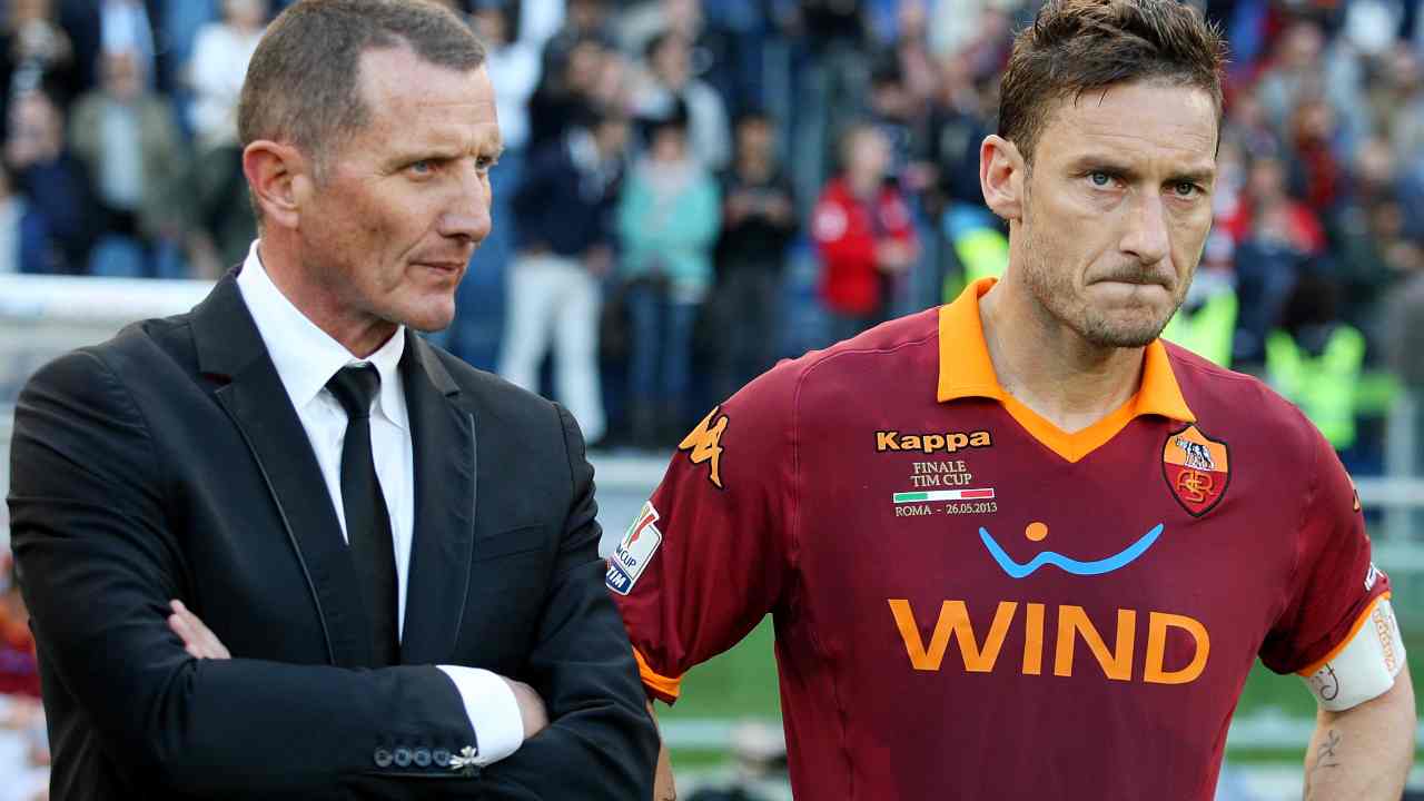 Andreazzoli e Totti 