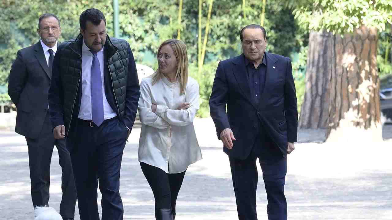 L'incontro centrodestra