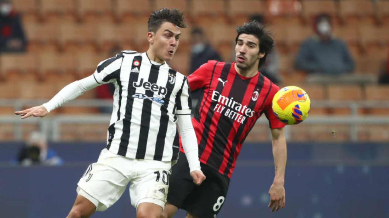 Dybala vs Tonali