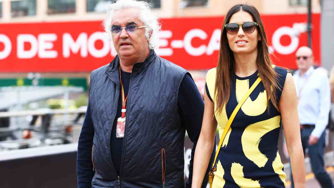 Briatore e la Gregoraci