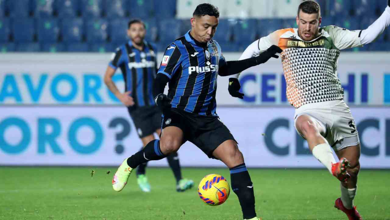 Luis Muriel segna il gol dell'1-0