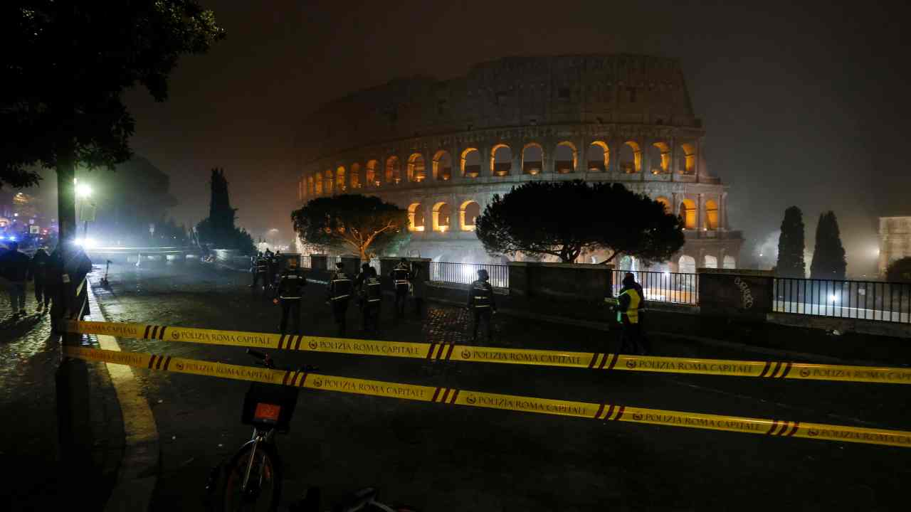 Nebbia Roma Capodanno