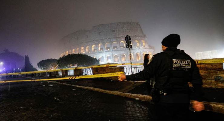 Nebbia Roma