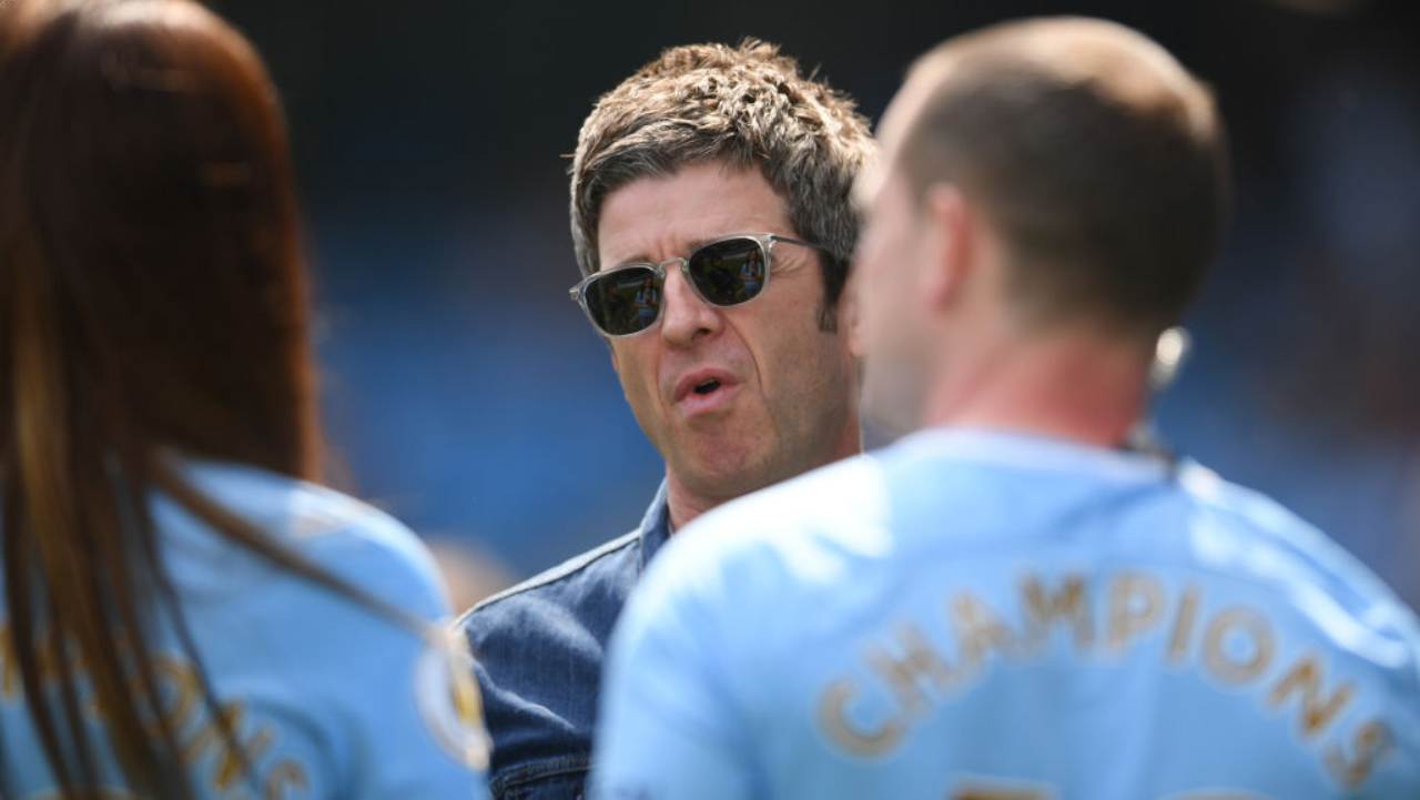 Noel Gallagher, tifoso del Manchester City 