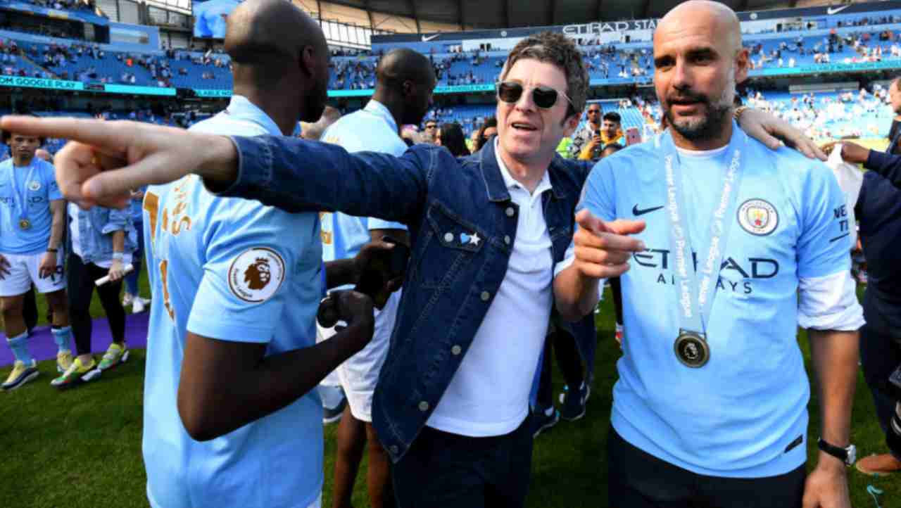 Quando Noel Gallagher festeggiò la vittoria del titolo del City