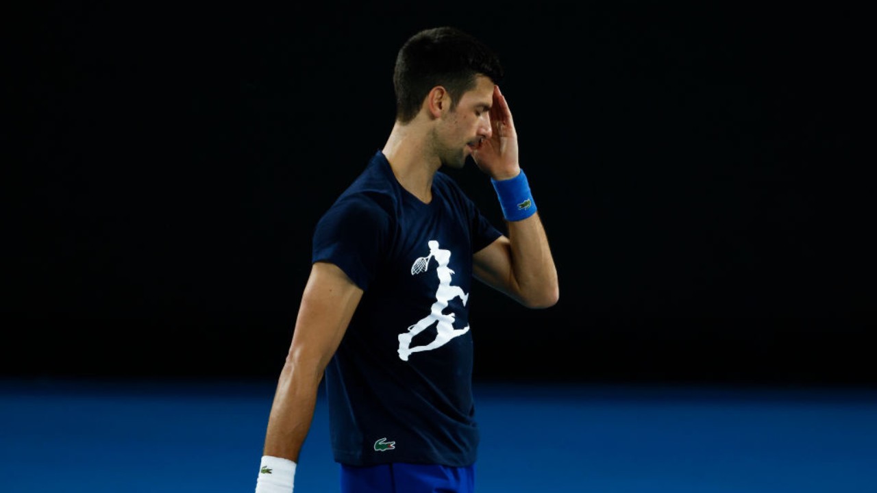 djokovic allenamenti