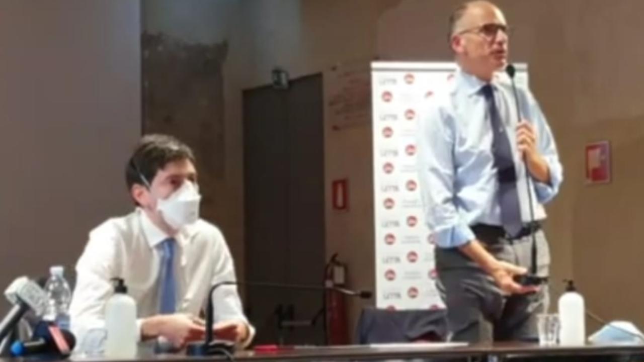 Post social di Speranza, Letta e Conte 