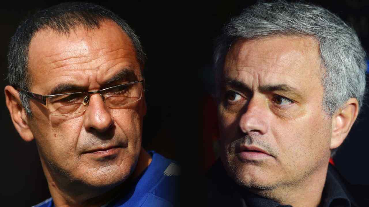 Delusione per Sarri e Mourinho