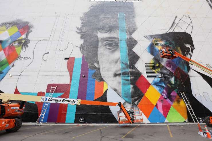 Bob Dylan Murales