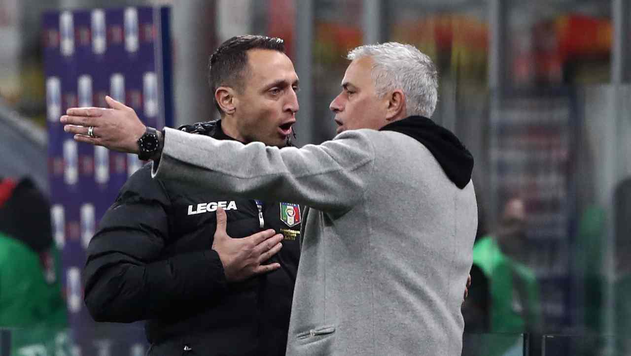 milan roma mourinho