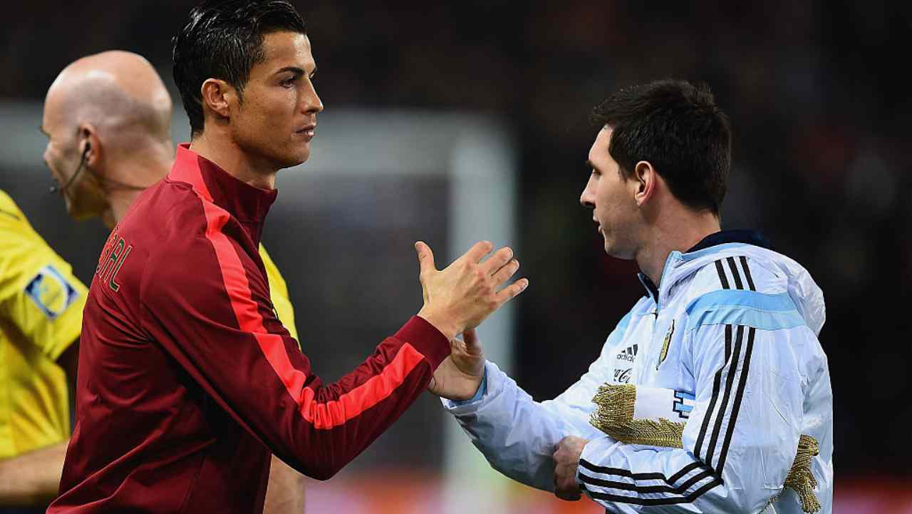 Cristiano Ronaldo e Lionel Messi