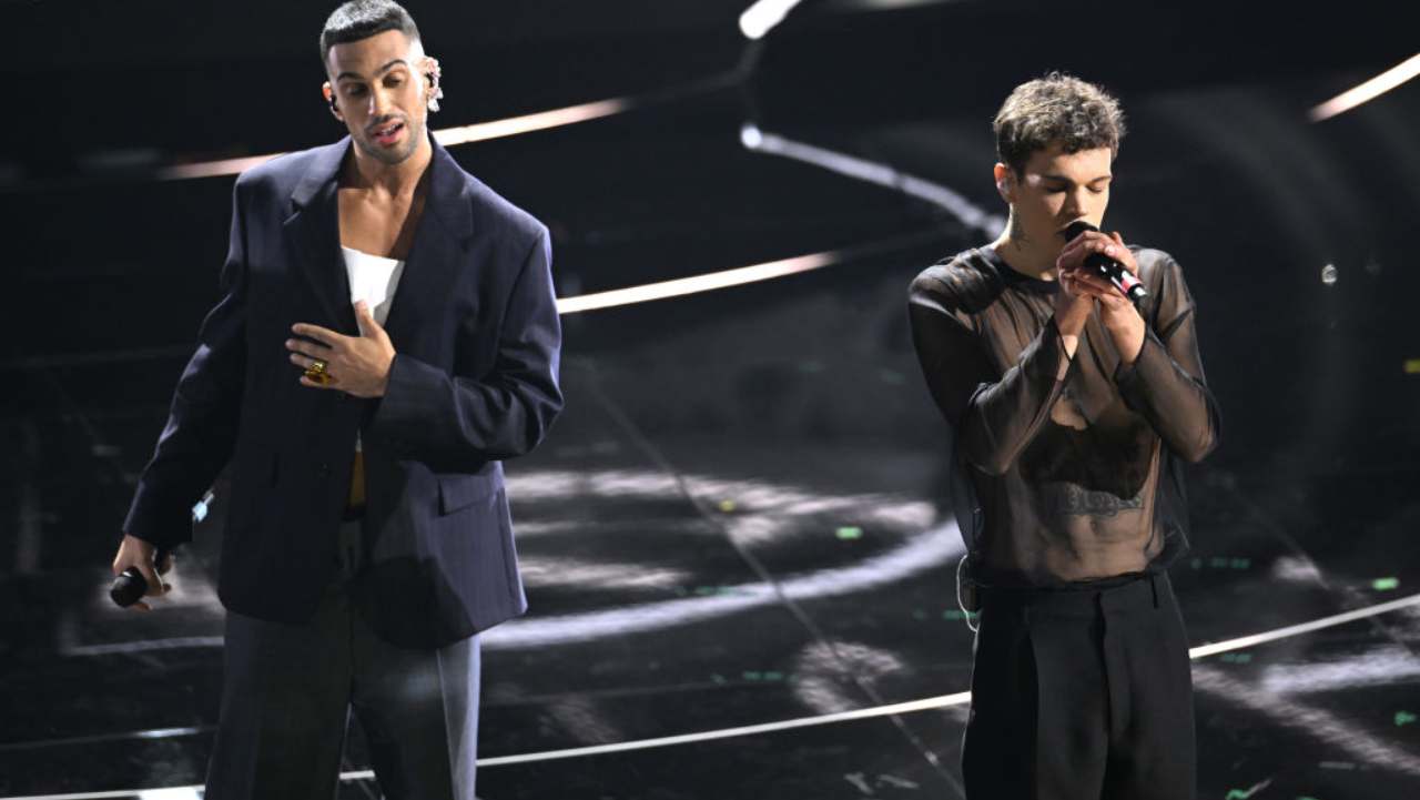 Mahmood & Blanco in testa nella classifica parziale