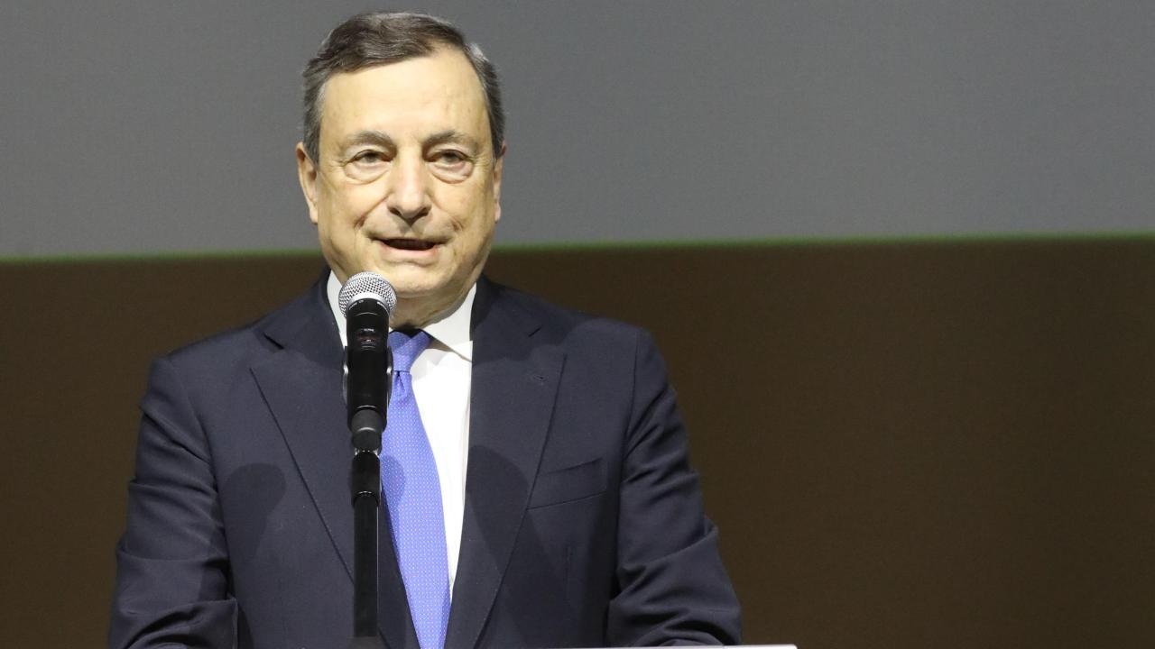 Mario Draghi risponde agli attacchi della Russia all'Ucraina