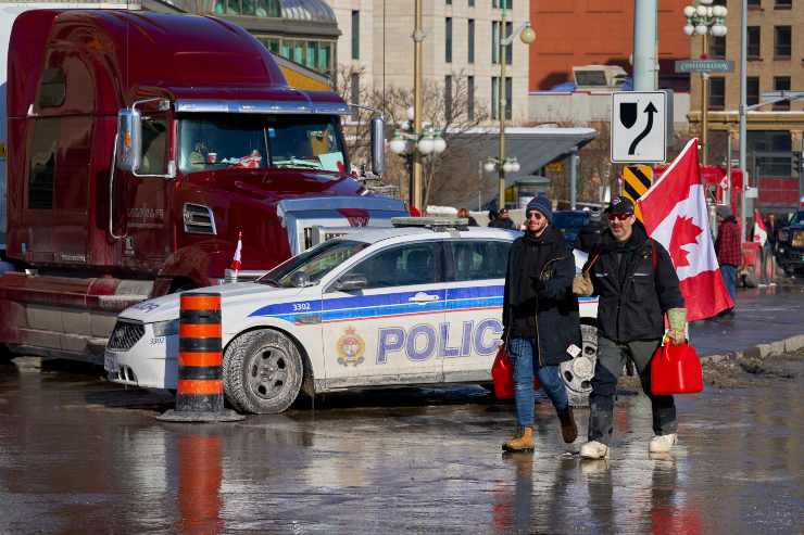 Protesta in Canada