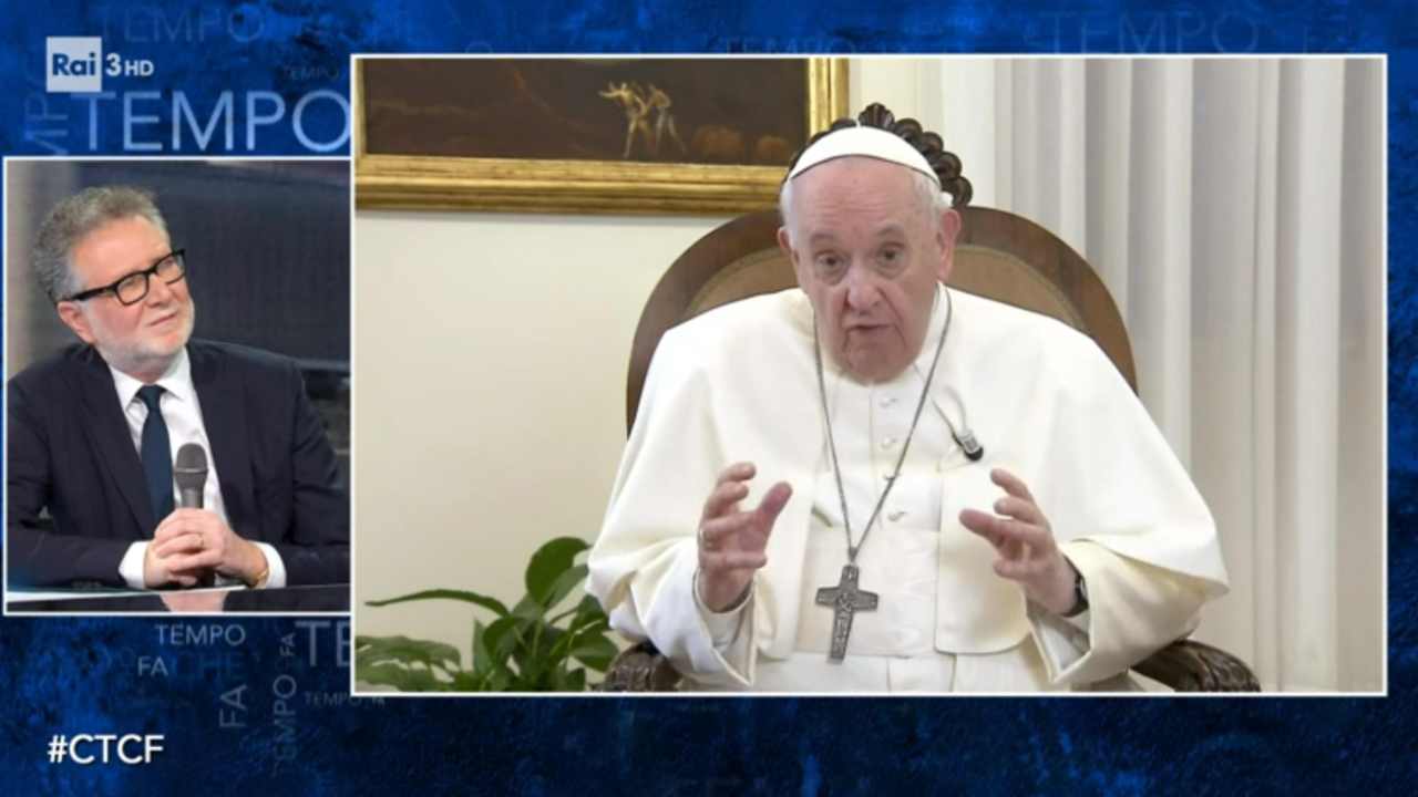 Papa Francesco ospite da Fazio