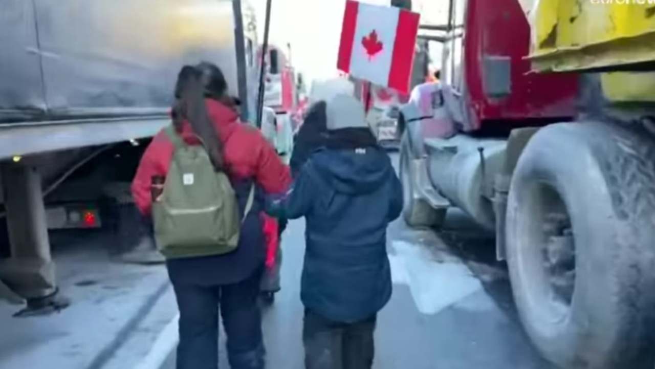Canada, proteste in atto dei no vax