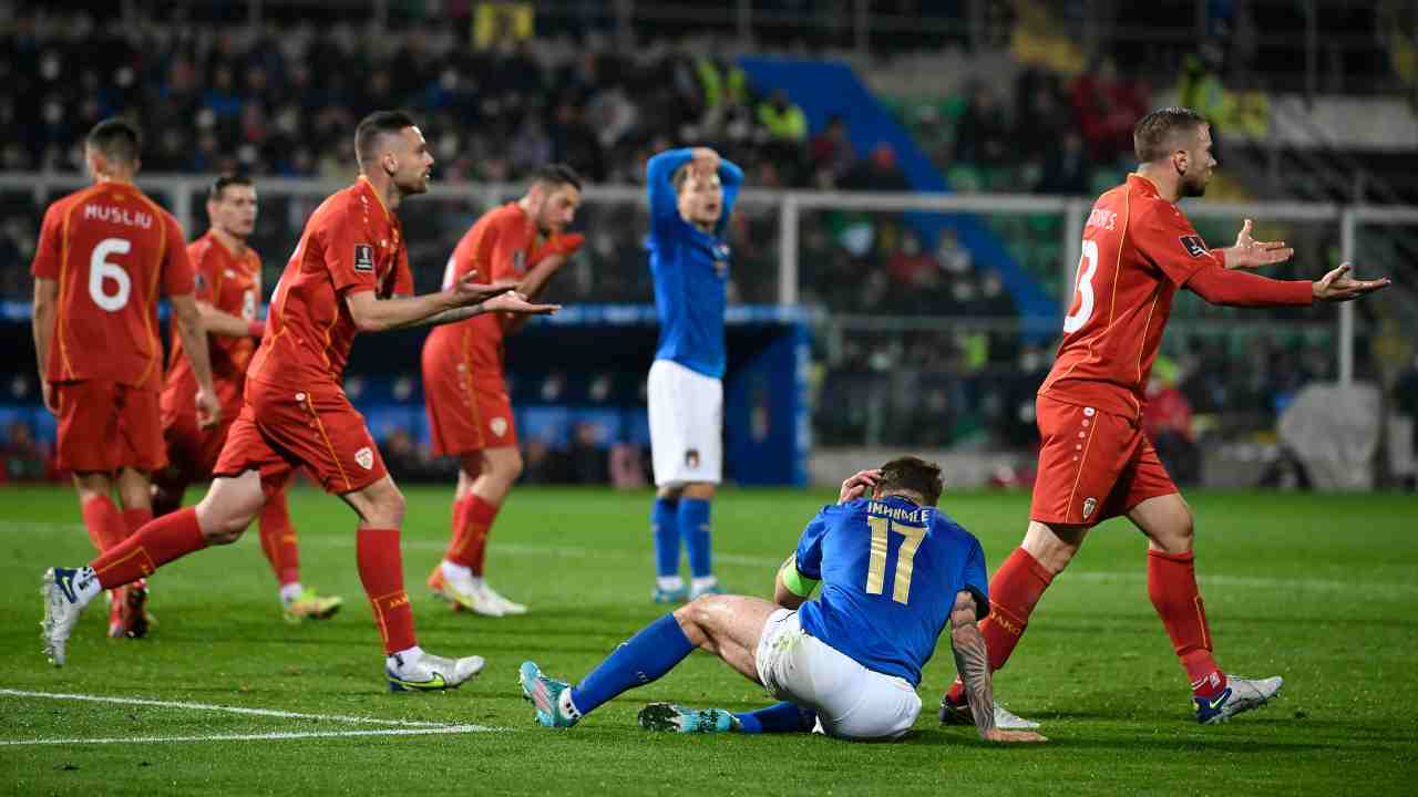 Italia-Macedonia disputata allo stadio 'Renzo Barbera'