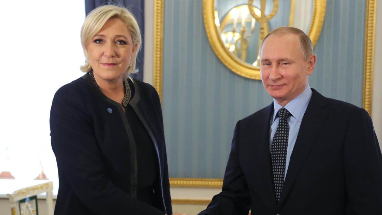 Le Pen e Putin 