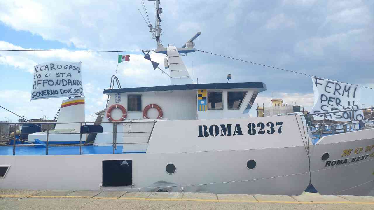 Pescatori sciopero