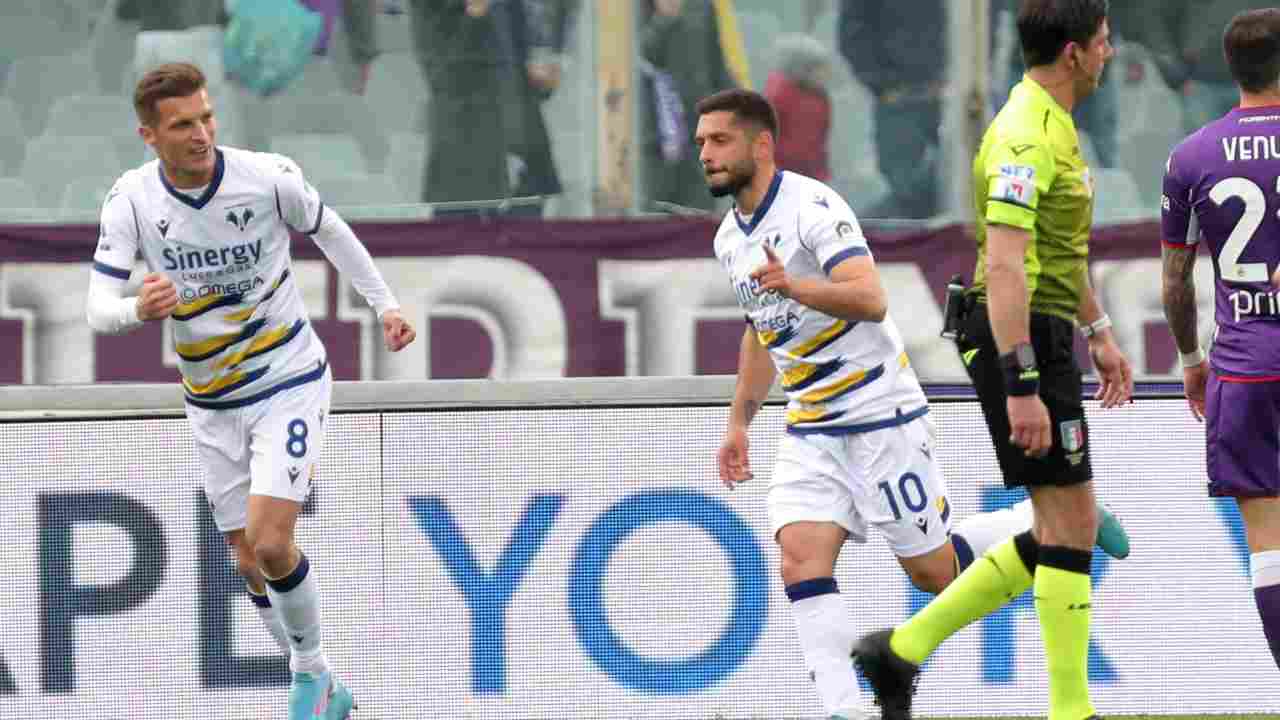 Caprari segna il gol dell'1-1