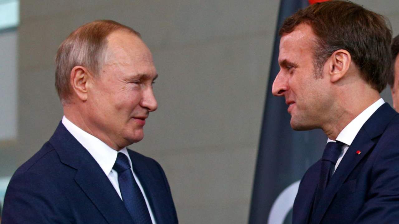 Telefonata tra Putin e Macron 