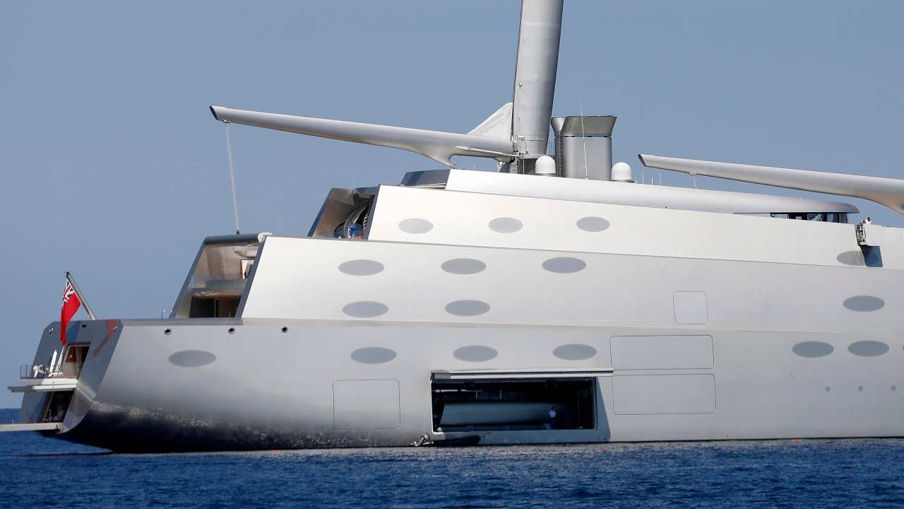 Sequestrato yacht di Melnichenko