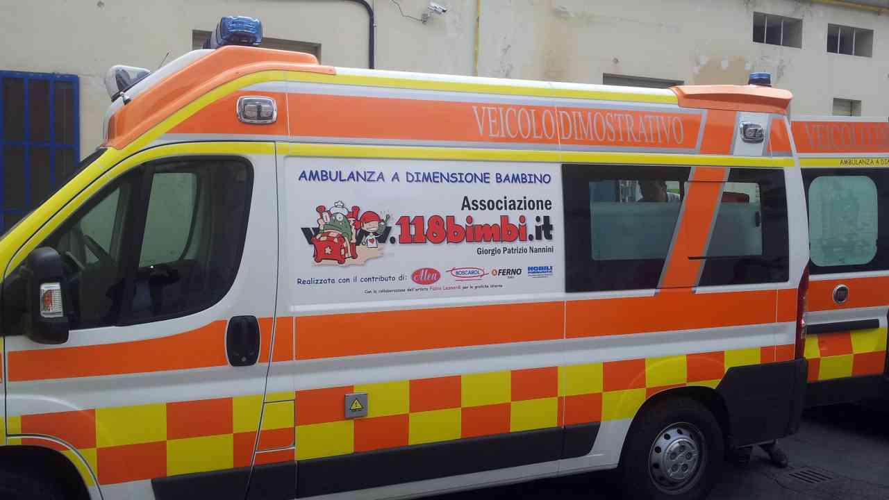 Ambulanza Olevano Romano