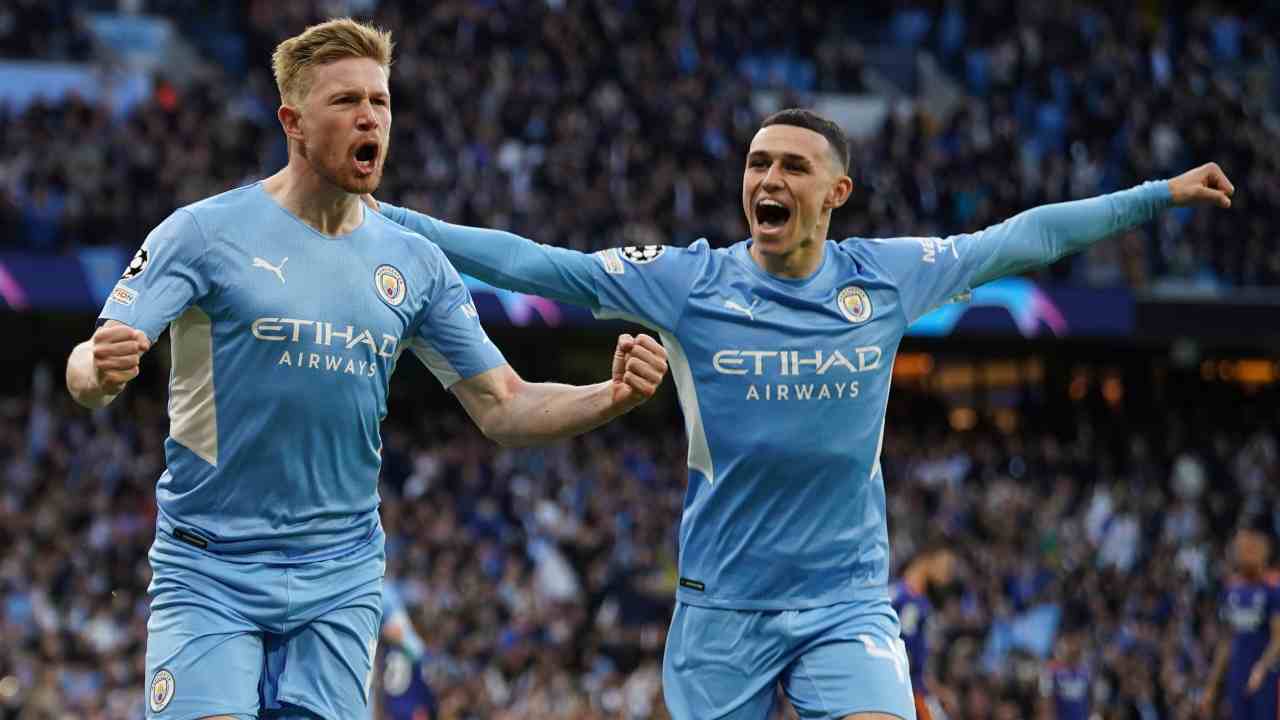 Champions League, Manchester City-Real Madrid