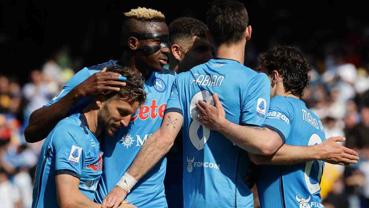 Serie A, Napoli batte il Sassuolo nella 35ma giornata